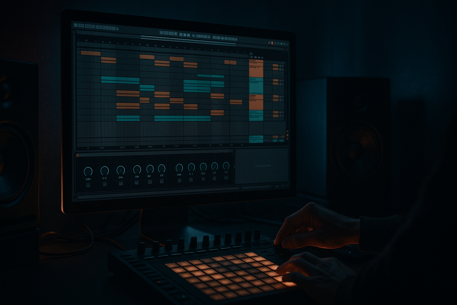 K Motionz masterclass: clean the FM pluck in Ableton Live 12 for late-night roller weight (Advanced · Mastering · tutorial) cover image