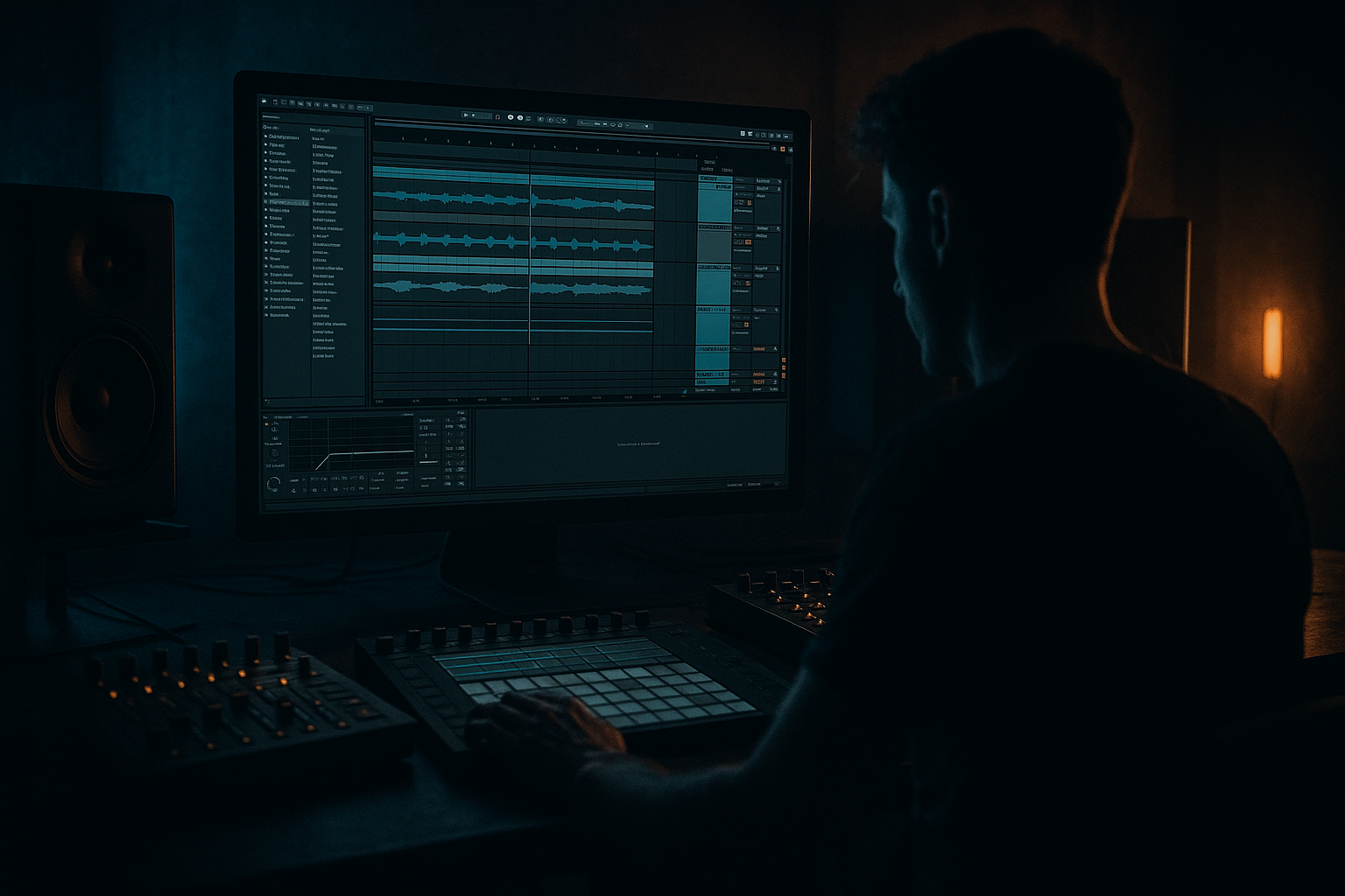 Stretch an amen variation with deep jungle atmosphere in Ableton Live 12 for jungle oldskool DnB vibes (Advanced) cover image