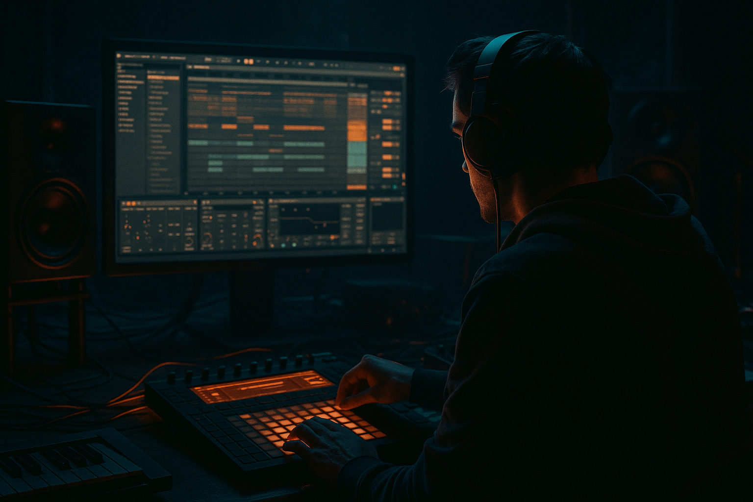 Wilkinson edit: drive a bass pressure from scratch in Ableton Live 12 for rave-laced tension (Advanced · DJ Tools · tutorial) cover image