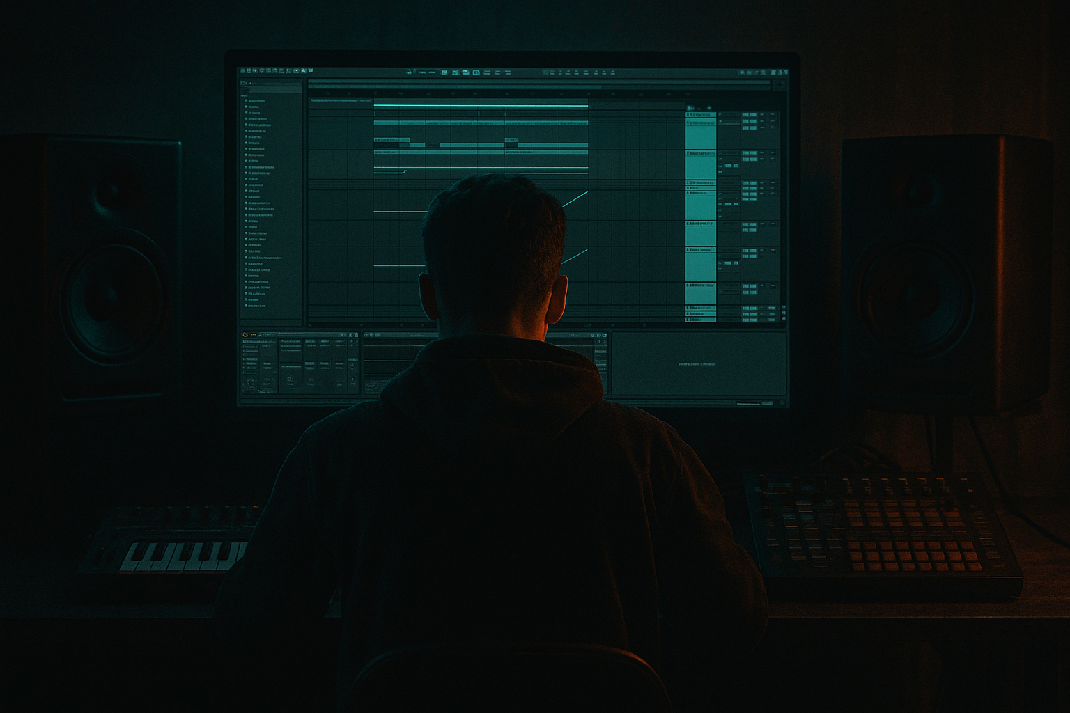 Goldie edit: distort a rave piano hit from scratch in Ableton Live 12 with minimal CPU load (Advanced · FX · tutorial) cover image