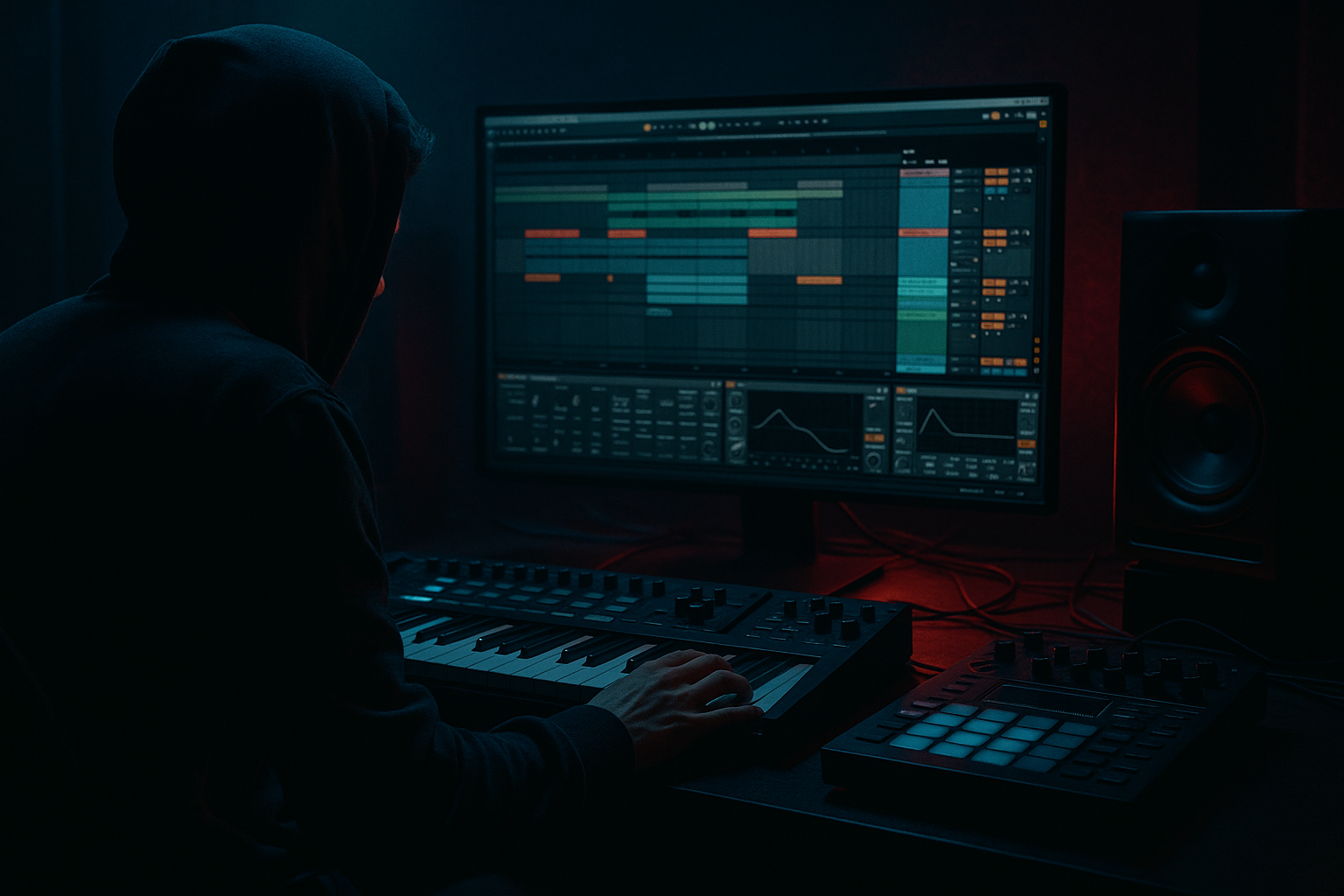 Lenzman orchestral hit: flip and arrange in Ableton Live 12 for breakbeat science (Intermediate · Arrangement · tutorial) cover image