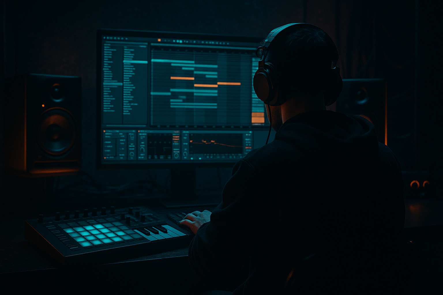 Monrroe masterclass: glue the oldskool DnB jungle arp in Ableton Live 12 for smoky warehouse vibes (Beginner · FX · tutorial) cover image