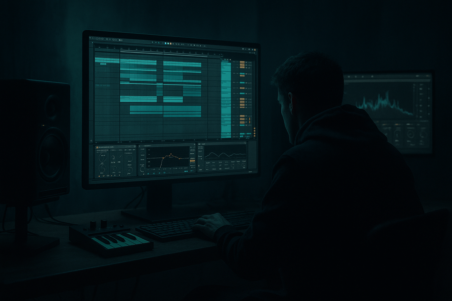 J Majik Ableton Live 12 hoover synth blueprint using Session View to Arrangement View (Advanced · Edits · tutorial) cover image