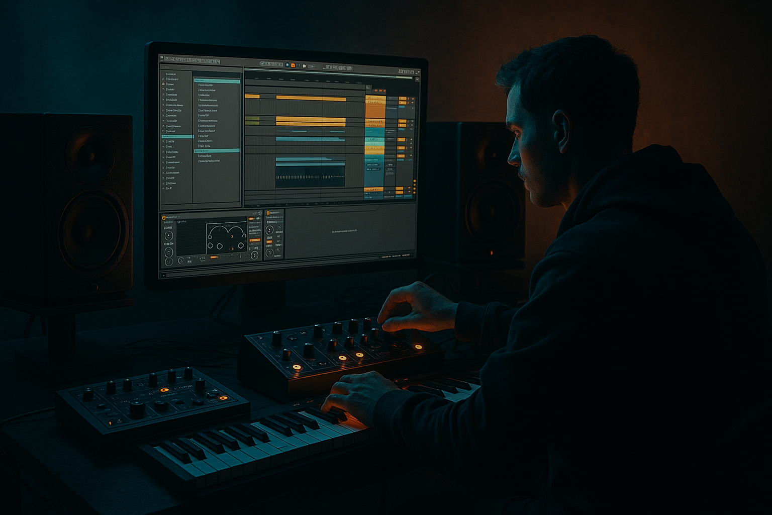 DJ Rap edit: rebuild a rave piano hit from scratch in Ableton Live 12 for 90s-inspired darkness (Advanced · Vocals · tutorial) cover image
