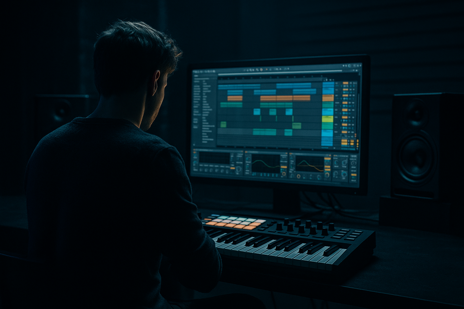 Origin Unknown Ableton Live 12 post-hit tail blueprint using Session View to Arrangement View (Advanced · Atmospheres · tutorial) cover image
