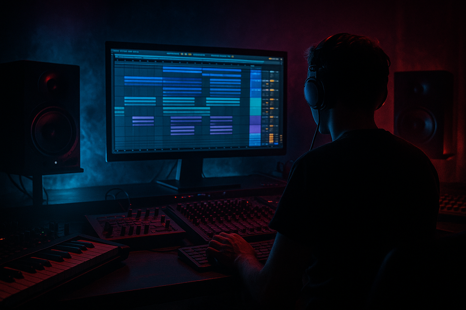 Midnight Amen edit: a ragga vocal layer stack from scratch in Ableton Live 12 (Advanced · Edits · tutorial) cover image