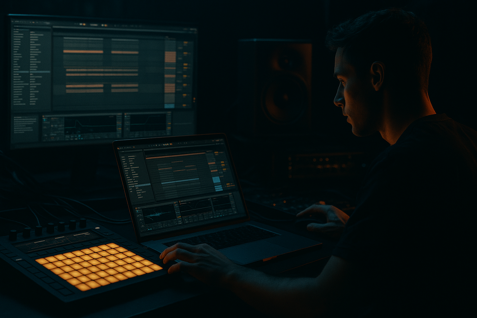 Selector Dub a reese patch: design and arrange in Ableton Live 12 (Intermediate) cover image