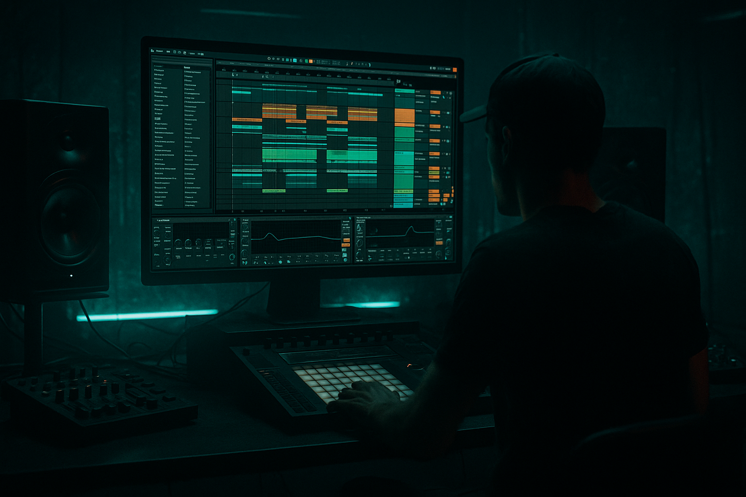K Motionz Amen-style call-and-response riff: saturate and arrange in Ableton Live 12 for sub-heavy soundsystem pressure (Beginner · Arrangement · tutorial) cover image
