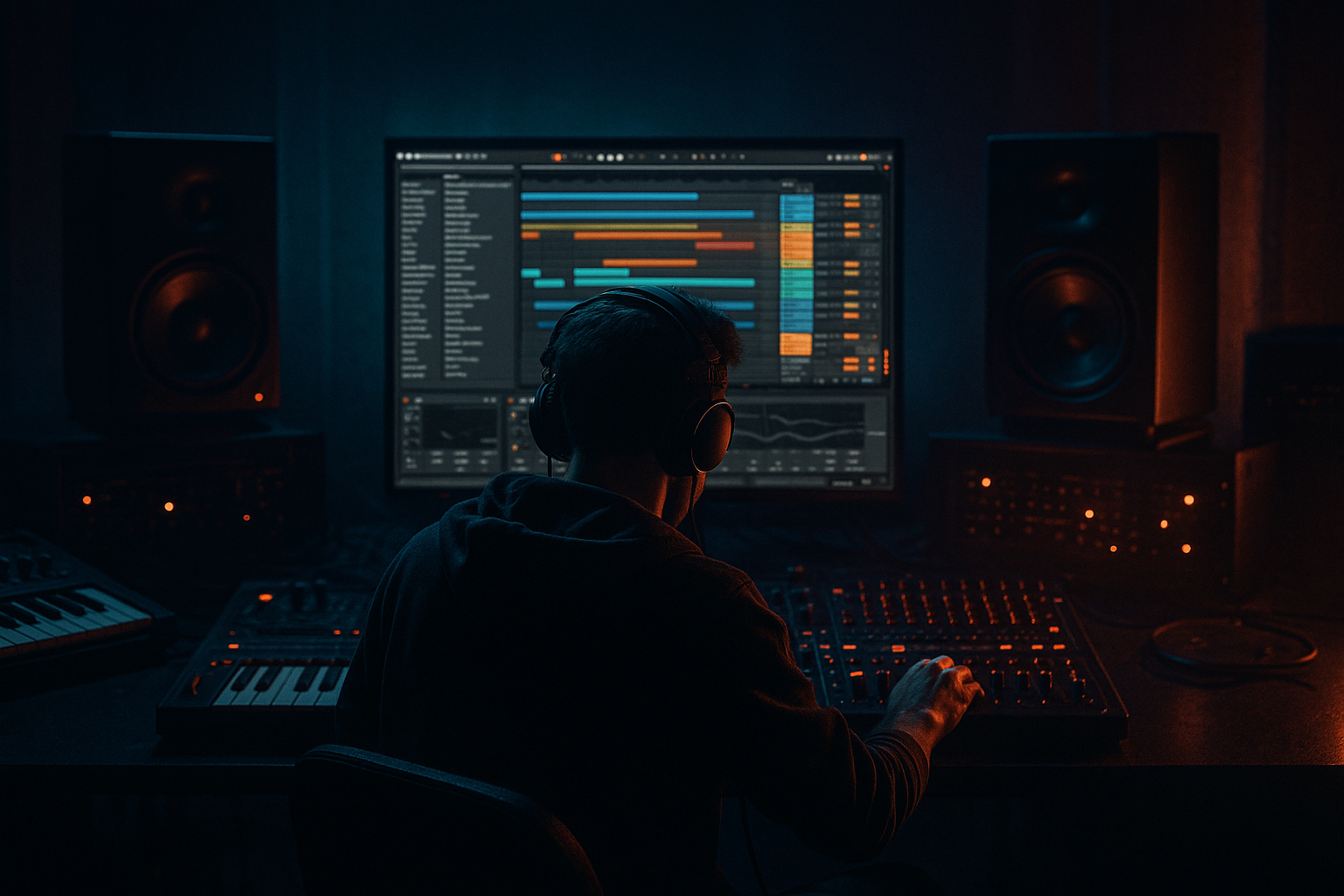 Adam F masterclass: stack the hoover stab in Ableton Live 12 with minimal CPU load (Advanced · Drums · tutorial) cover image