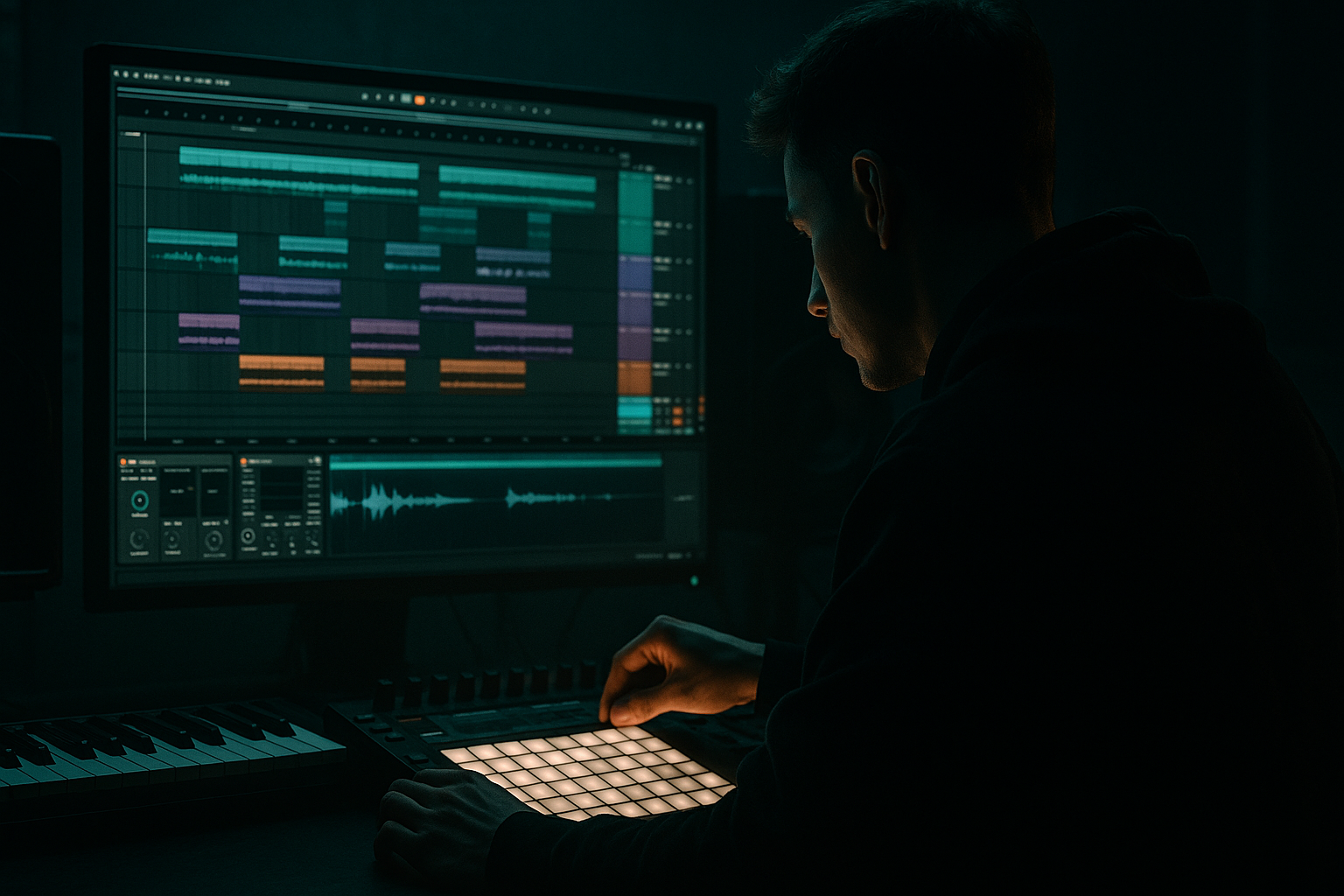 KMC style: design a hardcore-inspired lead in Ableton Live 12 for high-energy drum and bass hooks (Advanced · Sound Design · tutorial) cover image