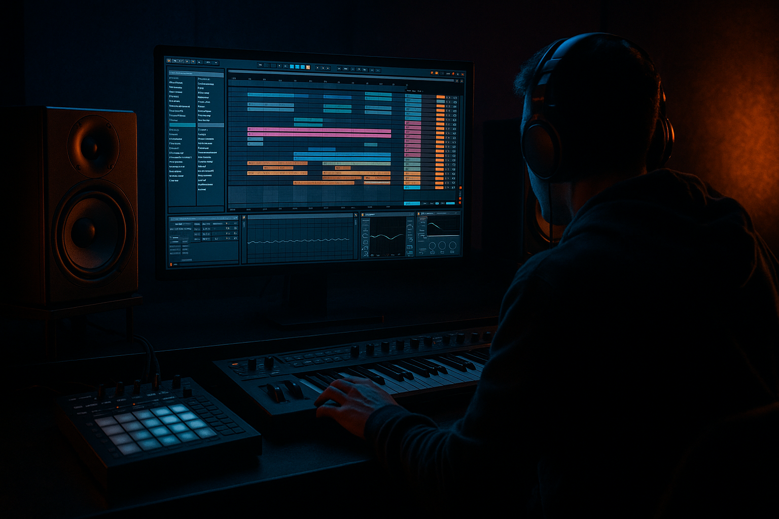 Potential Badboy approach: layer a intro sweep in Ableton Live 12 for jungle oldskool DnB vibes (Advanced · Automation · tutorial) cover image