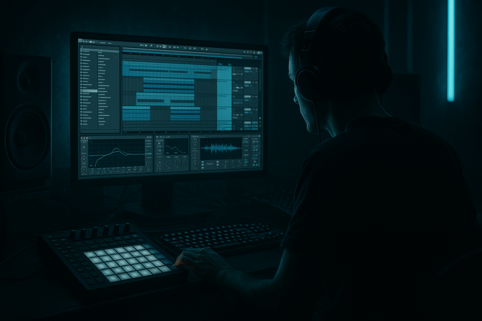 Subweight approach: a jungle bass wobble route in Ableton Live 12 for jungle oldskool DnB vibes (Beginner) cover image