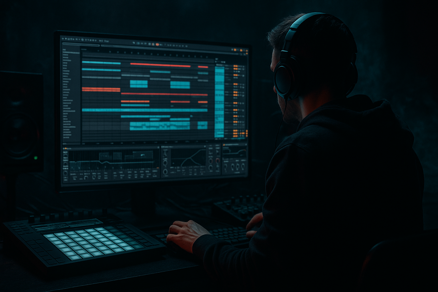 Doc Scott approach: modulate a kick and sub lock in Ableton Live 12 for smoky warehouse vibes (Beginner · Edits · tutorial) cover image