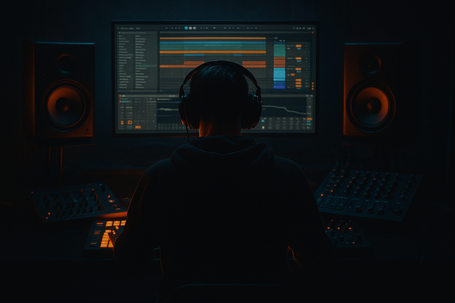 S.P.Y foghorn bass in Ableton Live 12 for deep jungle atmosphere (Beginner · Drums · tutorial) cover image