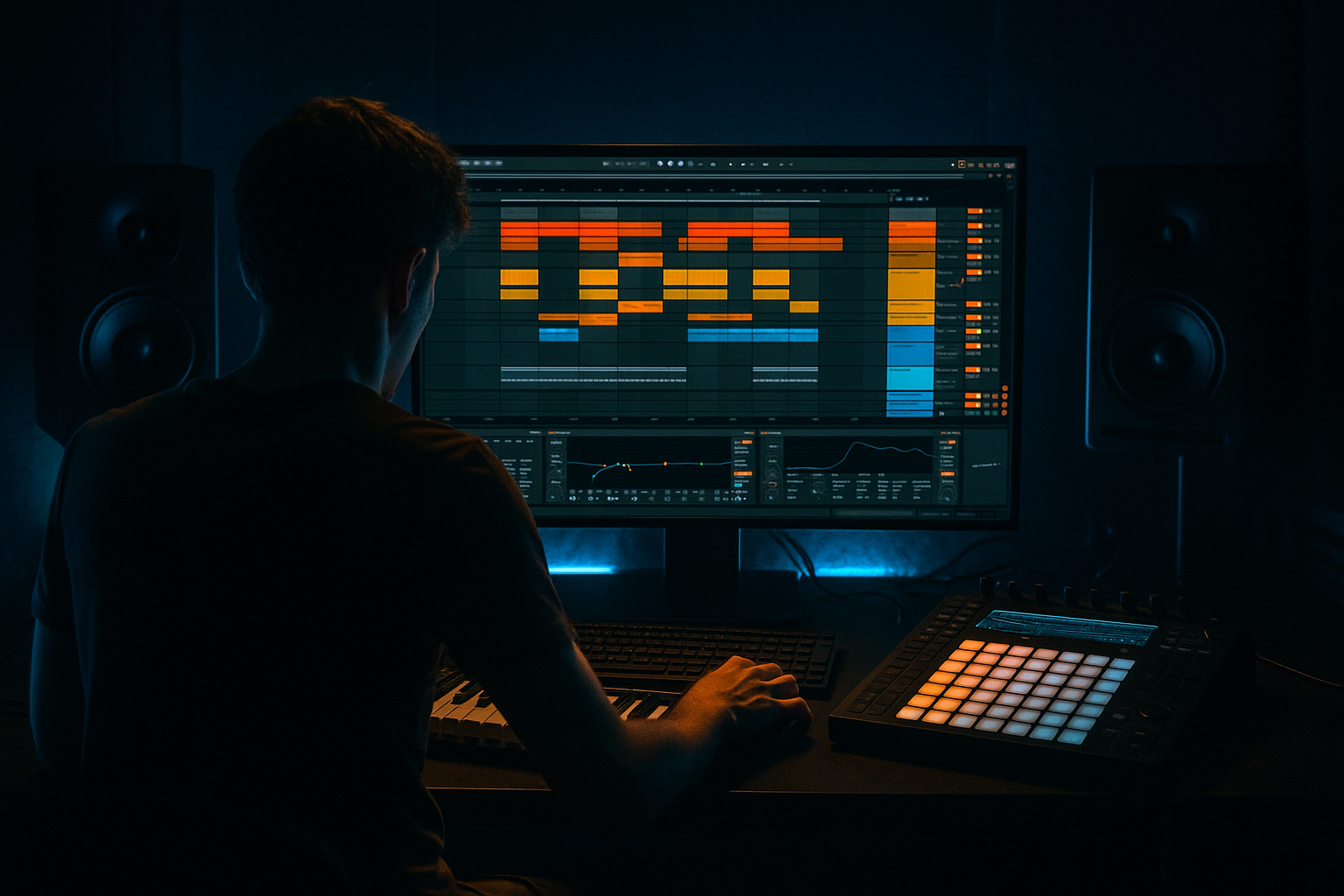 Digital sub bassline: tighten and arrange in Ableton Live 12 for pirate-radio energy (Intermediate · Workflow · tutorial) cover image