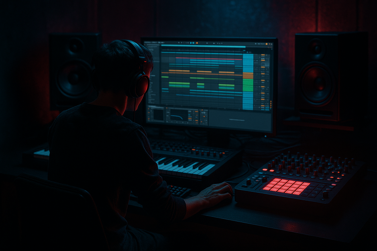 Blend a Pendulum field recording texture in Ableton Live 12 for 90s-inspired darkness (Beginner · Vocals · tutorial) cover image