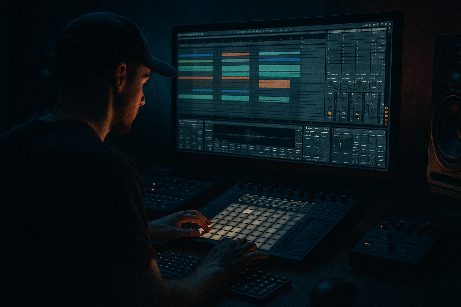 Warp a warehouse intro for smoky warehouse vibes in Ableton Live 12 for jungle oldskool DnB vibes (Beginner · Atmospheres · tutorial) cover image